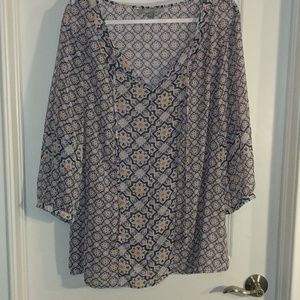 Sheer peasant top
